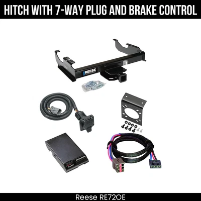 Hitch Tow PKG+ Brake Control For 63-87 Chevy GMC C/K 99-00 Ford F-350 Super Duty - Image 1 of 4