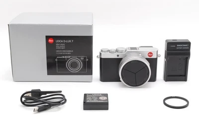 [TOP MINT] Leica D-LUX 7 type 3952 17.0 MP Digital Camera Silver chrome JAPAN - Image 1 of 4