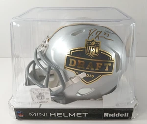 2015 NFL Draft Riddell Speed MINI HELMET Damarious Randall Signed GREEN BAY Rare - Picture 1 of 11