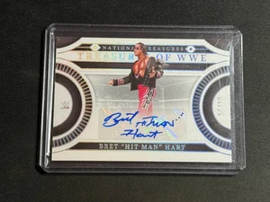 Bret The Hit Man Hart 2024 National Treasures WWE Auto 4/25 - Picture 1 of 2