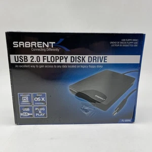 Sabrent USB 2.0 Floppy Disk Drive FL-UDRV New Sealed - Afbeelding 1 van 2
