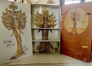 Goddess of the Sun von Bob Mackey Barbie Puppe komplett Neu in OVP sehr guter Zustand - Bild 1 von 11