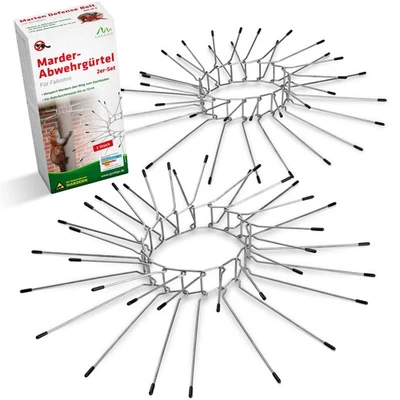 Gardigo Cintura Repellente per Gatti 2 Pz. Cintura Anti Martore Deterrente Gatti - Immagine 1 di 4