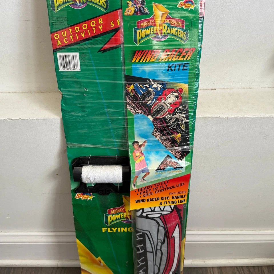 Cometa Power Rangers Wind Racer 1994 de colección sellada Foto 1 de 4