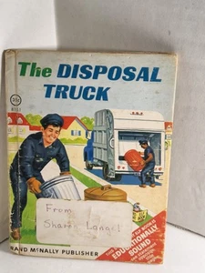 Vintage 1969 Rand McNally Start-Right Elf Books - THE DISPOSAL TRUCK - Hardback  - Picture 1 of 12