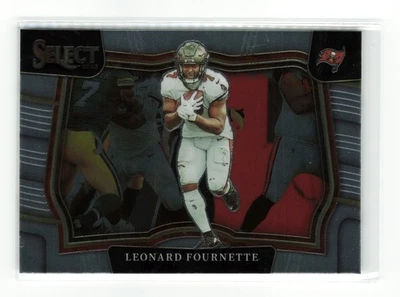 2022 PANINI SELECT FIELD LEONARD FOURNETTE #466 BUCCANEERS READ - Image 1 of 2
