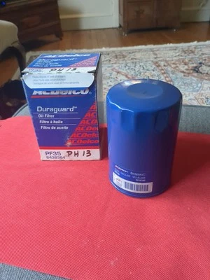 Nuevo filtro de aceite Ac Delco PF35 GM 6438384 Chevrolet GMC camioneta V8 OEM NOS de colección Foto 1 de 4