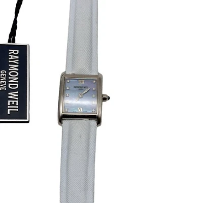 Reloj Raymond Weil Don Giovanni Diamante 18mm Acero Inoxidable Madre Perla - ¡LEER POR FAVOR! Foto 1 de 4