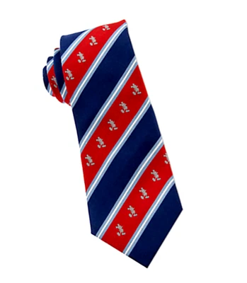 NUEVA Corbata Mickey Mouse Para Hombres 100% Seda Parque Disney Rojo Blanco Azul Patriótica Foto 1 de 4