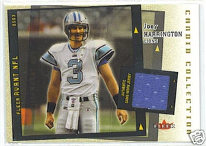 03 Fleer Avant Candid Joey Harrington Jersey #/100 - Picture 1 of 1