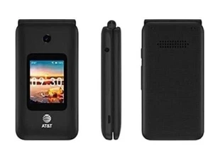 Cingular Flex EA211101 4GB Android Phone - Charcoal AT&T Network Only Open box - Afbeelding 1 van 6