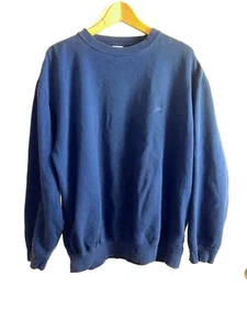 Vintage Speedo Men’s Large Blue Cotton Blend Sweatshirt Large made in Pakistan - Picture 1 of 7
