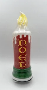 NOEL Empire Blow Mold Table Top Christmas Light Candle 1995 New with Tag Pathway - Picture 1 of 6