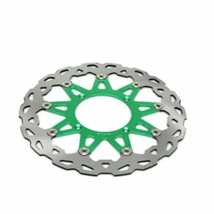 Front Brake Disc Rotors New Aluminum Fit For Kawasaki KX 125CC 2006-2008 - Picture 1 of 10