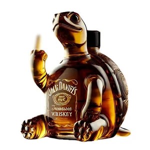Creativity Turtle Glass Vodka-Shot Whiskey Wine Drinking Bottle Decanter - Picture 1 of 11