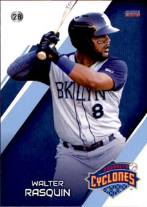 2018 Brooklyn Cyclones Choice #24 Walter Rasquin Venezuela VZ Baseball Card