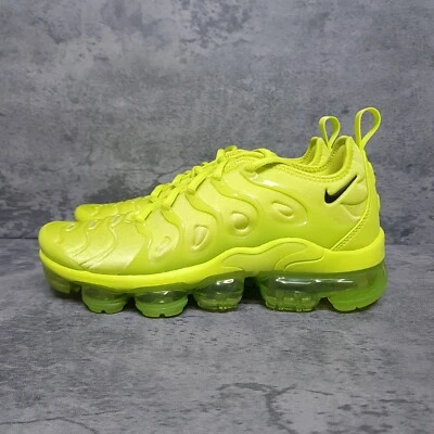 NIKE AIR VAPORMAX PLUS Tennis Ball Running Shoes Womens 7.5 Atomic Green Nby - Image 1 of 4