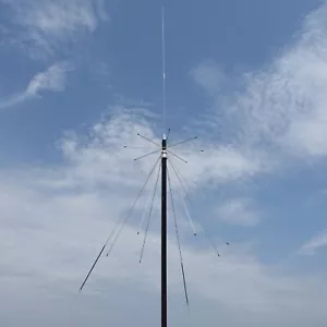Taurus D-1300 25-1300 MHz Breitband Edelstahl Discone Antenne - Bild 1 von 2