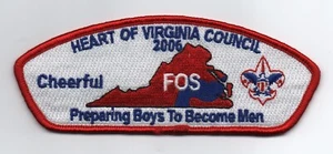 Heart of Virginia (was R.E. Lee) Council CSP SA-12, 2006 FOS Cheerful, Mint! - Picture 1 of 1