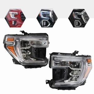 Faros halógenos para GMC Sierra 1500 2019-2021 con faros LED DRL izquierda+derecha - Imagen 1 de 16