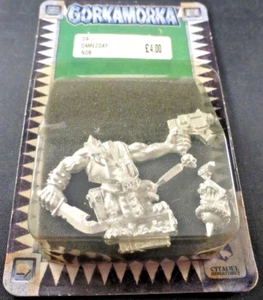 Gamesday 1998 Gorkamorka Da Gamezday Nob RARE Metal 40K Orks Sealed Blister Pack - Picture 1 of 6