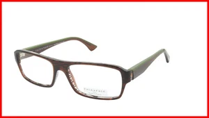 Face A Face Eyeglasses Frame SOLAL 3 Col. 092 Acetate Chestnut Brown Army Green - Picture 1 of 9