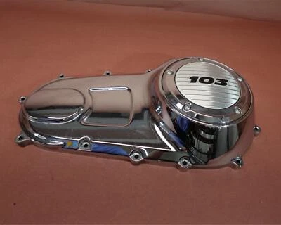 2007-2012 Harley Davidson FLHTCU Electra Glide Ultra OUTER PRIMARY CLUTCH COVER - Image 1 of 4