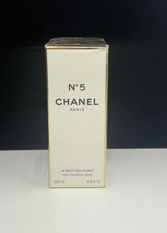 NUEVO Nº5 Chanel The Foaming Bath 6.8 OZ 200 ml caja de daños Foto 1 de 4
