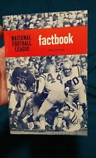 NATIONAL FOOTBALL LEAGUE FACTBOOK 1963 EDITION NFL PAT LIVINGSTON 