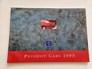 PEUGEOT 106 205 309 405 605 GTI MI16 SALES BROCHURE 1993 - Picture 1 of 11
