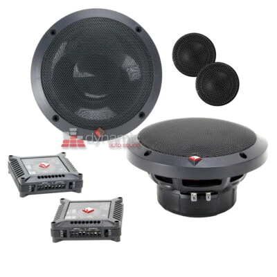Rockford Fosgate T1650-S Power Series 6-1/2" 2-Way Component Speakers Car *OB* - Image 1 of 4