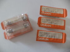 OSRAM 6450 NOS DOME LAMP BULBS(5) 6 VOLTS,10 WATTS, SV8,5-8 PORSCHE,VW,PROJECTOR