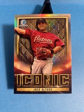 💥 JOSE ALTUVE 💥 2023 Bowman Chrome ICONIC # BI-15  Houston Astros