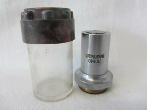Russian Lomo Microscope Objective 40x 0.65 #6820527 (Cased) - Picture 1 of 5