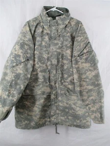 Army Gore-Tex Large Regular Parka/Coat/Jacket Digital Camo ACU Waterproof USGI - Picture 1 of 3