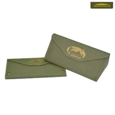 Folding Sunglasses Case Hobby Series, Transformer-style case, Green Color - Image 1 of 3