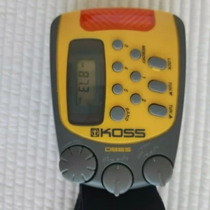 Koss DBBS Radio con Bracciale AM/FM Giallo Modello PP257 Funziona - Foto 1 di 12