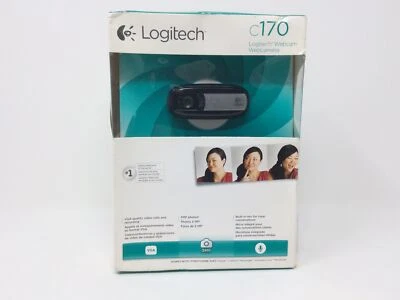 Logitech C170 Web Cam - Black - Image 1 of 4
