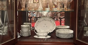 Johann Haviland Blue Garland Bavaria Germany 42 pc. Set Mint Condition - Picture 1 of 10