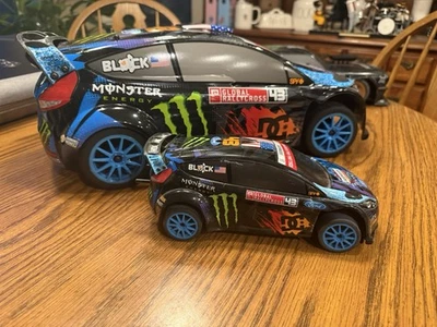Combo HPi Ken Block Gymkhana Hoonigan WR8 Flux escala 1/8 y 1/18 Foto 1 de 4