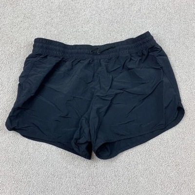 Columbia Omni-Shade Athletic Shorts Women's Size XL Black High Rise Drawstring - Image 1 of 4