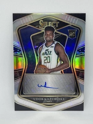 2020-21 Select Udoka Azubuike Rookie Signatures RC Auto #/249 Silver Prizm - Image 1 of 2