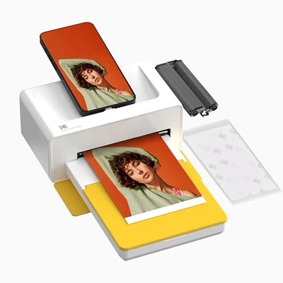 KODAK Dock Plus 4PASS 4x6 Instant Photo Printer + 10 Sheets - Mobile/Camera - Image 1 of 4