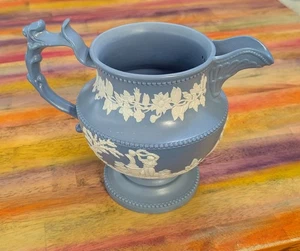 ⭐Antique Pitcher Staffordshire Chrysanthemum Factory stoneware Jug Neoclassical - Picture 1 of 21
