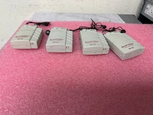 Lot of 4 TELEX SOUNDMATE SR-50 PERSONAL LISTENING SYSTEM w/ Ear phone Channel A - Picture 1 of 3