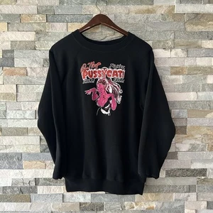 Rare Vintage Russ Mayer Faster Pussycat Kill Kill Grunge 90s Sweatshirt Large - Picture 1 of 6