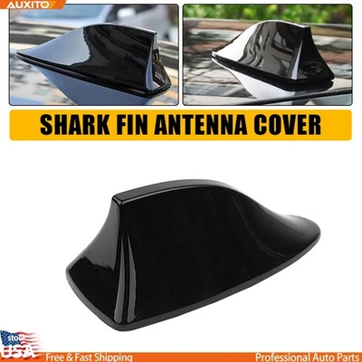 For 2014-2019 2018 Hyundai Sonata Black Ebony Shark Code Antenna Fin Cover New - Image 1 of 4