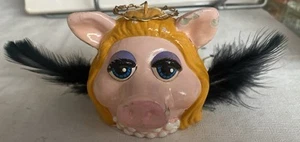 Jim Henson's Muppets 1979Vintage Christmas Ornament Miss Piggy Angel - Bild 1 von 7