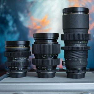 Tokina AT-X Pro 20-35, 28-70,80-200 F2.8 Cine Moded Zoom Set (montaje EF) - Imagen 1 de 16