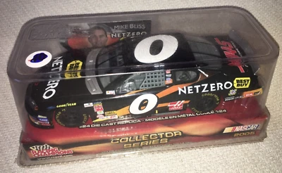 RACING CHAMPIONS 1/24 DIECAST 2005 MIKE BLISS #0 NETZERO NEGRO Nuevo Foto 1 de 4
